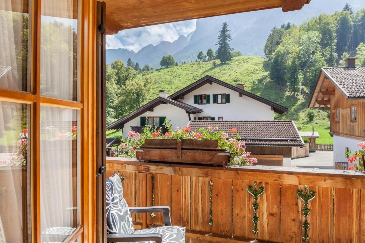 Ferienwohnung Alpenrose グライナウ エクステリア 写真